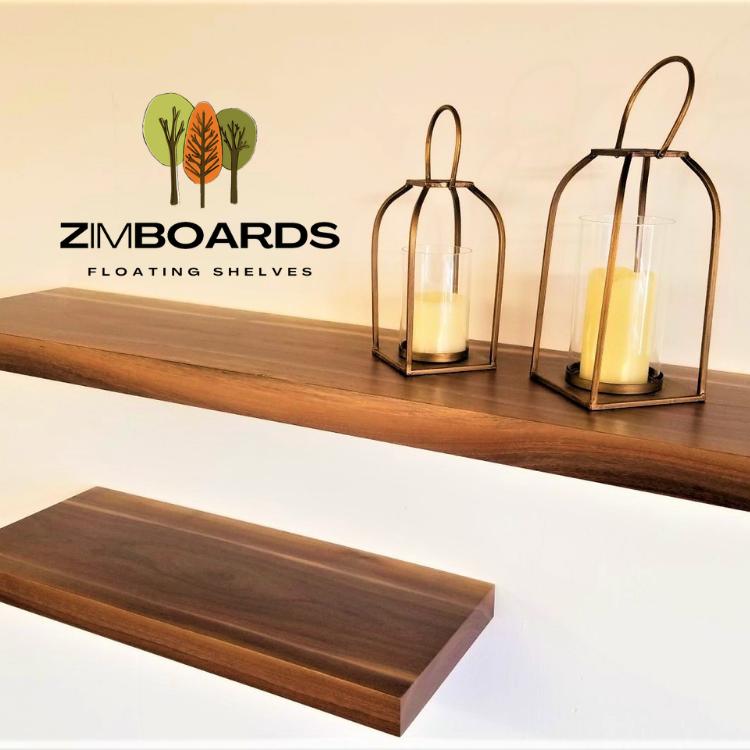 ZIMMER Furniture york frontiersmen bench and floating shelves