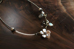 Pearl Tendril Handmade Necklace
