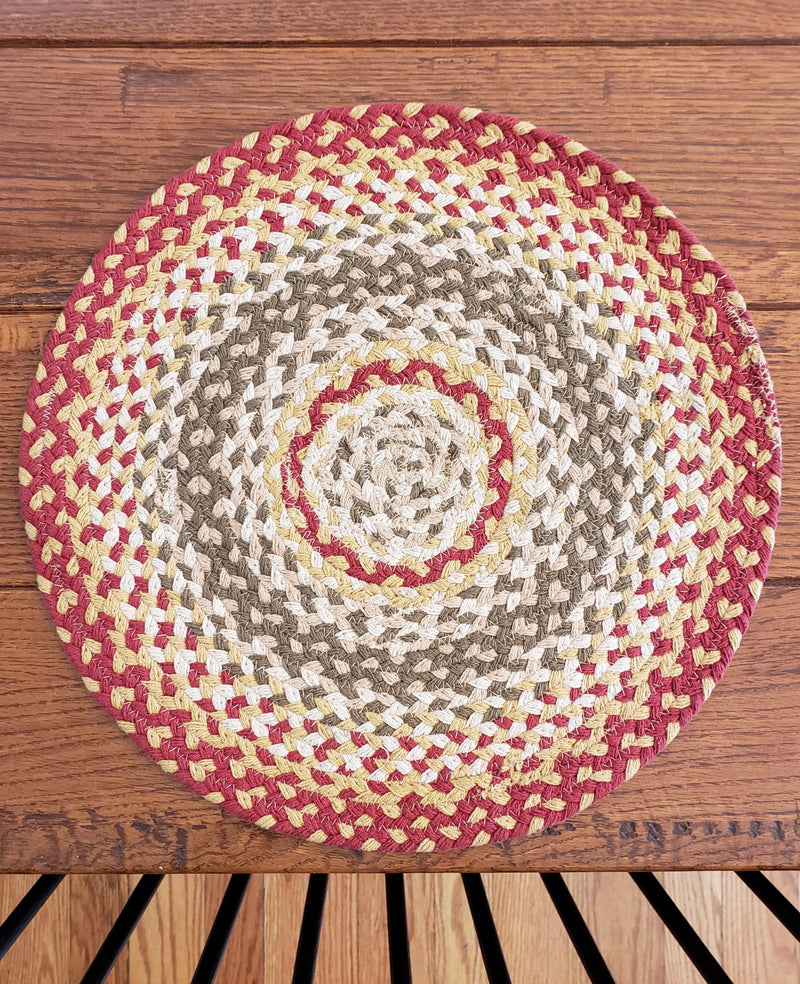 treasuredcountrygifts.com mill pond braided placemat